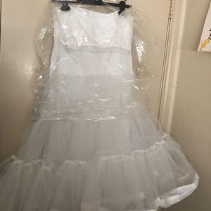 Crinoline for mermaid dress